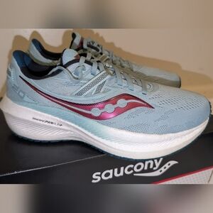 Saucony Women's Running Shoes - Blue and Pink